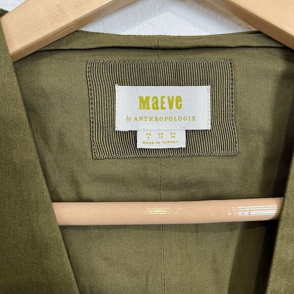 Anthropologie Olive Green Vest - Picture 5 of 6